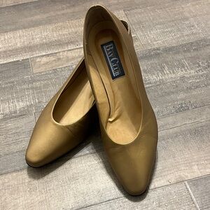 Women's Elegant Gold Heels